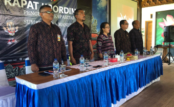 Ketua Bawaslu Provinsi Bali Menghadiri undangan Bawaslu Kabupaten Tabanan dalam acara Rapat Koordinasi Penguatan Kapasitas SDM dan Kelembagaan