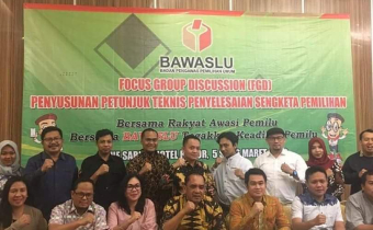 Bawaslu Bali Hadiri Focus Group Discussion (FGD) Penyusunan Juknis Penyelesaian Sengketa Pemilihan