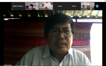 Live Meeting antara Kordiv Hukum Humas Hubal Bawaslu RI dengan Bawaslu Provinsi Pasca keluarnya Perpu No 2 Tahun 2020