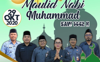 Selamat memperingati Maulid Nabi Muhammad SAW 1442 H