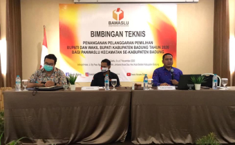 Penyelenggara Harus Efisien dan Seksama Dalam Menangani Pelanggaran Pidana, Administrasi, Maupun Kode Etik