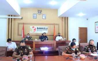 Rapat Koordinasi Nasional daring Sentra Gakkumdu Pemilihan Gubernur, Bupati, dan Walikota Tahun 2020 