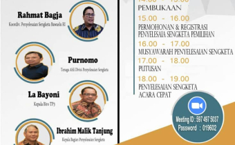 Bawaslu Provinsi Bali mengikuti Rakornas Daring Penyelesaian Sengketa Pemilihan 2020