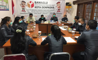 Kordiv Penyelesaian Sengketa Bawaslu Bali Mengingatkan bahwa Dokumen Penanganan Pelanggaran Harus Disimpan Rapi