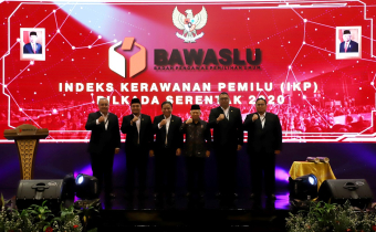 BAWASLU RI RESMI LUNCURKAN INDEKS KERAWANAN PEMILU (IKP) PILKADA SERENTAK 2020