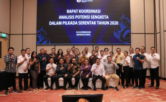 BAWASLU PROVINSI BALI MENGGELAR RAKOR ANALISIS POTENSI SENGKETA DALAM PILKADA SERENTAK TAHUN 2020