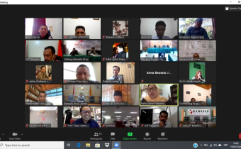 Bawaslu Provinsi Bali mengikuti Focus Group Discussion (FGD) Terkait Perpu Nomor 2 Tahun 2020