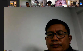 Rapat Sosialisasi Dan Evaluasi Daring Pemantauan Putusan DKPP Di Bawaslu Provinsi Dan Kab/Kota Se – Bali