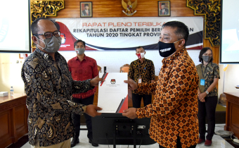 Rapat Pleno Terbuka Rekapitulasi Daftar Pemilih Berkelanjutan Triwulan II Tahun 2020