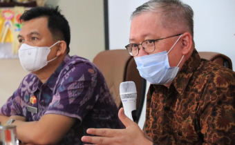 Monitoring Bappenas RI. Indra Jaya : Filosofi Pengawasan Adalah Partisipasi Masyarakat