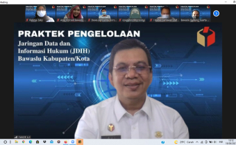 Maksimalkan Pelayanan Kepada Publik, Bawaslu Bali Berikan Pelatihan Pengelolaan JDIH Bawaslu.