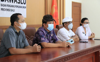 Monitoring dan Evaluasi Kehumasan, Bawaslu Republik Indonesia Apresiasi Kinerja Humas Bawaslu Bali