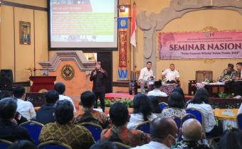 Bawaslu Bali Hadiri Seminar GMNI