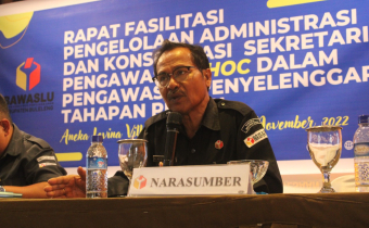 Bawaslu Bali Ingatkan Pentingnya Pengelolaan Administrasi di setiap tahapan pengawasan Pemilu