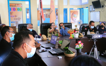 Menuju Zona Integritas Bebas Korupsi Dan Birokrasi Bersih, Bawaslu Bali Laksanakan Monev Ke Bawaslu Klungkung