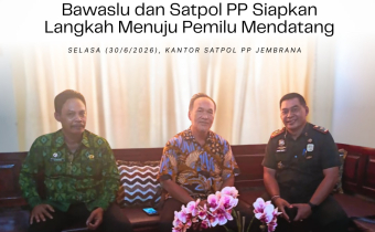 Perkuat Sinergi Pengawasan, Bawaslu dan Satpol PP Siapkan Langkah Menuju Pemilu Mendatang